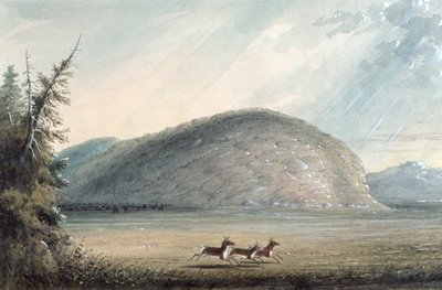 Rock of Independence, 1837 by Alfred Jacob Miller